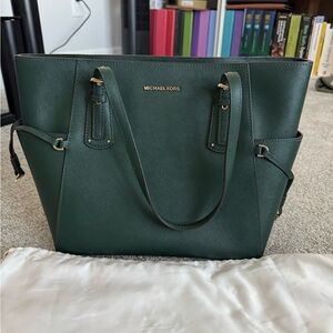 Michael Kors Forest Green Tote
